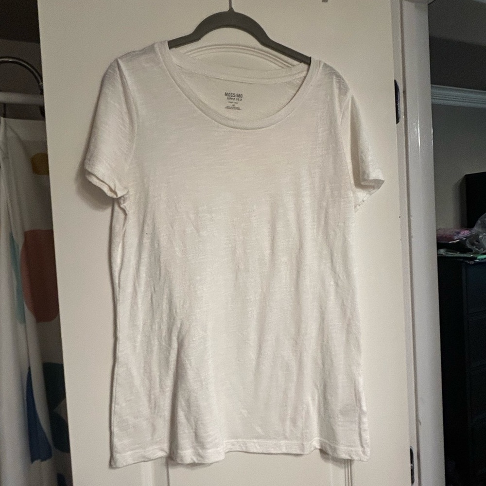 Mossimo Large White T-Shirt